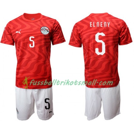 Fußballtrikots Ägypten Elneny 5 Kinder 2019 Kurzarm Heimtrikotsatz kaufen